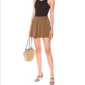Vince satin shorts- large